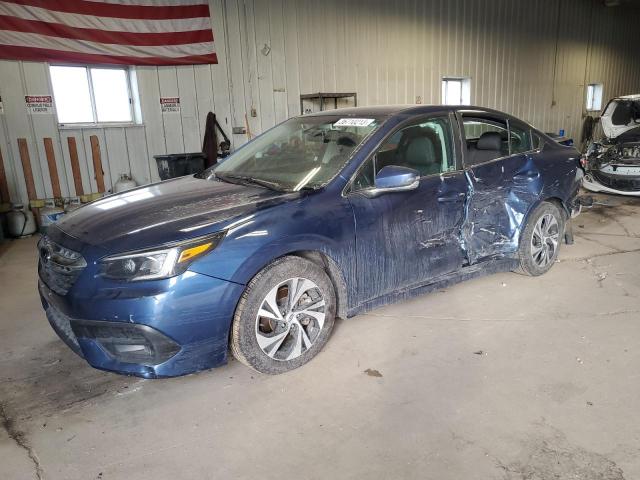 4S3BWAC60N3011549 - 2022 SUBARU LEGACY PREMIUM BLUE photo 1