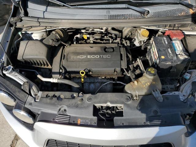 1G1JB6SH4C4115629 - 2012 CHEVROLET SONIC LS 银色 照片 11