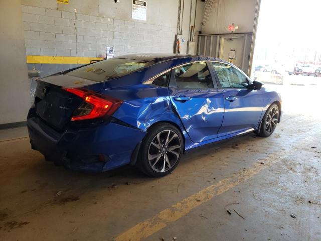 2HGFC2F88LH550445 - 2020 HONDA CIVIC SPORT 蓝色 照片 3