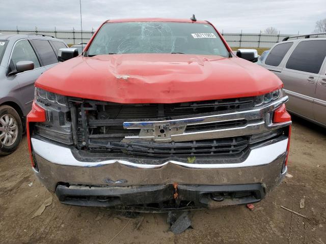 3GCPYDEK1LG345529 - 2020 CHEVROLET SILVERADO RED photo 5