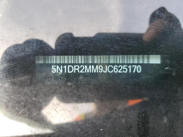 5N1DR2MM9JC625170 - 2018 NISSAN PATHFINDER S 蓝色 照片 12