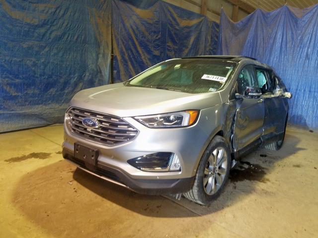 2FMPK4K98LBA16344 - 2020 FORD EDGE TITANIUM  photo 2