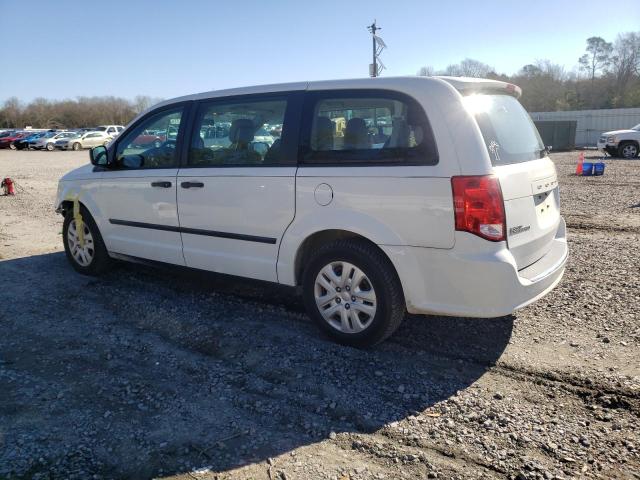 2C4RDGBG6FR558769 - 2015 DODGE GRAND CARA SE WHITE photo 2