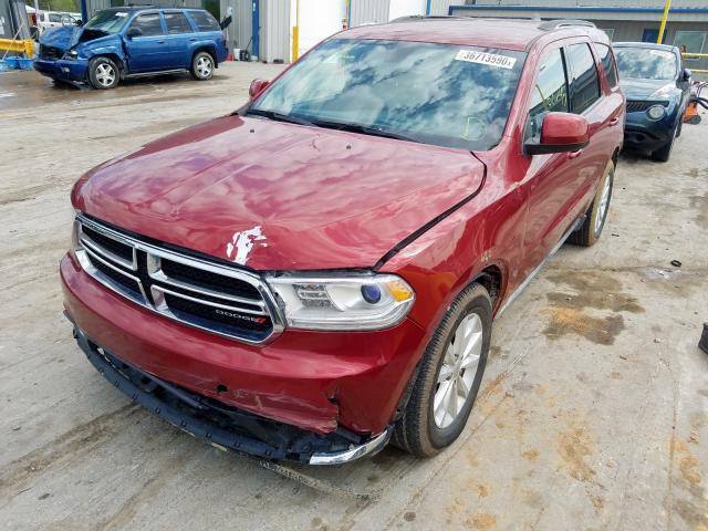 1C4RDHAG1FC907322 - 2015 DODGE DURANGO SXT  photo 2