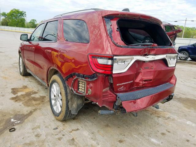 1C4RDHAG1FC907322 - 2015 DODGE DURANGO SXT  photo 3