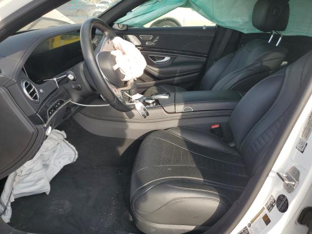 WDDUG8DB4KA489304 - 2019 MERCEDES-BENZ S 560 WHITE photo 7