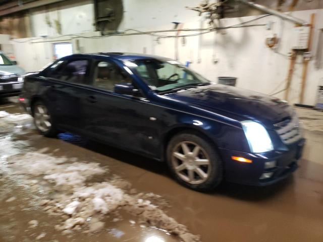 1G6DW677770158158 - 2007 CADILLAC STS BLUE photo 4