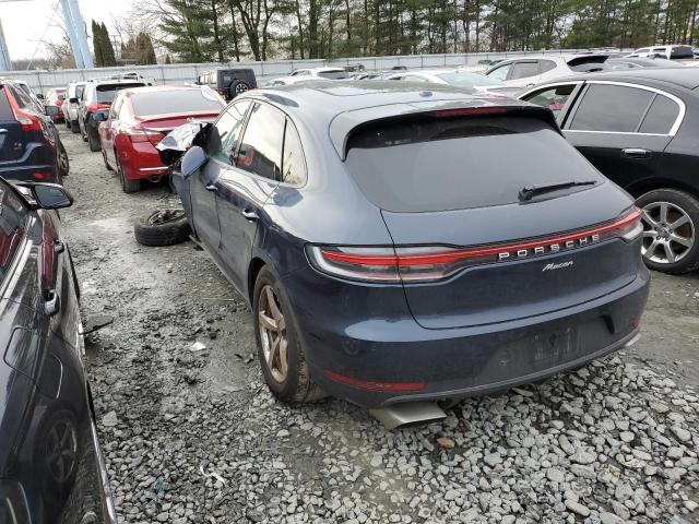 WP1AA2A57MLB06505 - 2021 PORSCHE MACAN BLUE photo 2