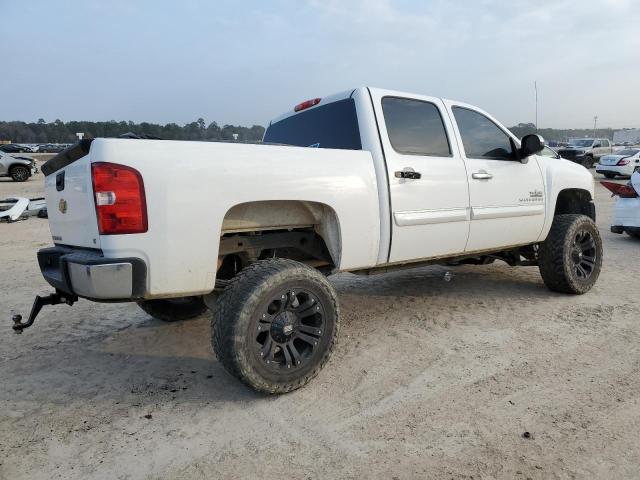 3GCPCSE01DG375262 - 2013 CHEVROLET SILVERADO WHITE photo 3