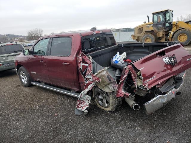 1C6SRFFT8KN538137 - 2019 DODGE RAM 1500 BIG HORN/LONE STAR RED photo 2