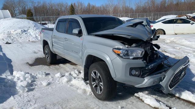 5TFCZ5AN9KX188750 - 2019 TOYOTA TACOMA DOUBLE CAB GRAY photo 4