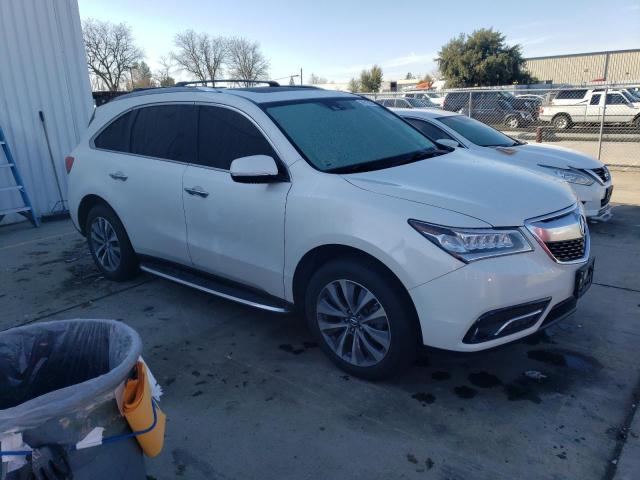 5FRYD4H4XEB041071 - 2014 ACURA MDX TECHNOLOGY WHITE photo 4