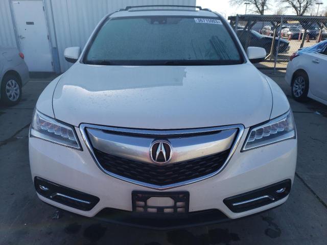 5FRYD4H4XEB041071 - 2014 ACURA MDX TECHNOLOGY WHITE photo 5