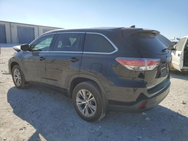 5TDKKRFH6FS065462 - 2015 TOYOTA HIGHLANDER XLE შავი ფოტო 2