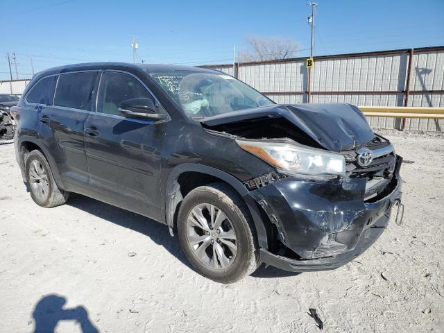 5TDKKRFH6FS065462 - 2015 TOYOTA HIGHLANDER XLE შავი ფოტო 4
