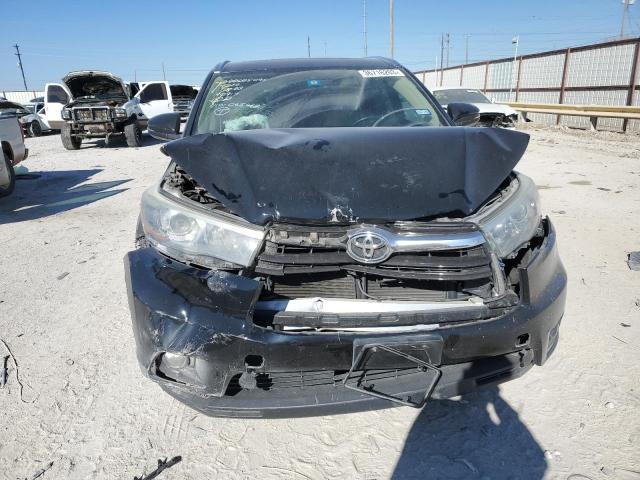 5TDKKRFH6FS065462 - 2015 TOYOTA HIGHLANDER XLE შავი ფოტო 5