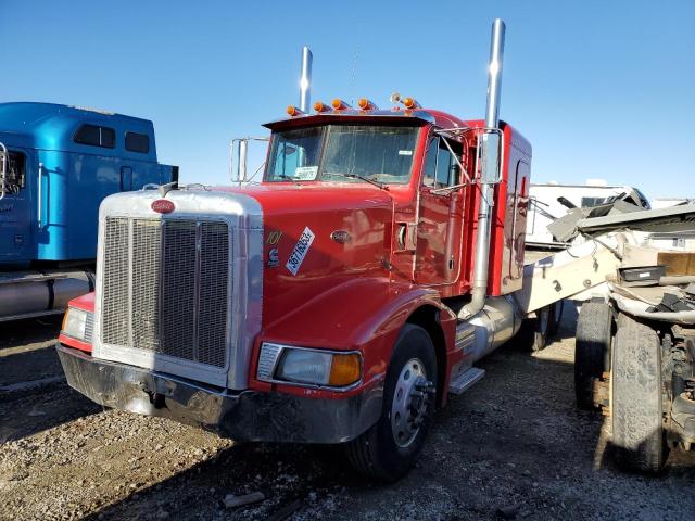 1XPCD68X2SN363121 - 1995 PETERBILT 377 RED photo 2