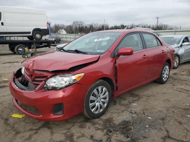 JTDBU4EE4DJ123292 - 2013 TOYOTA COROLLA BASE 红色 照片 1