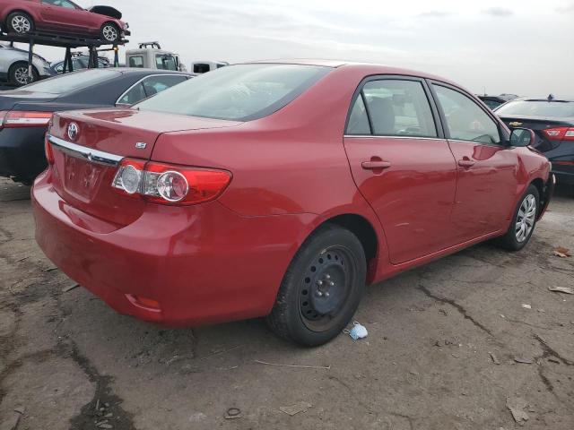 JTDBU4EE4DJ123292 - 2013 TOYOTA COROLLA BASE 红色 照片 3