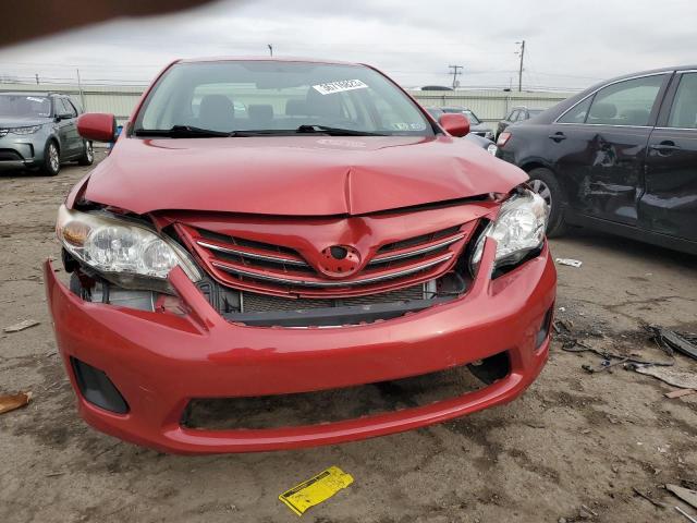 JTDBU4EE4DJ123292 - 2013 TOYOTA COROLLA BASE RED photo 5