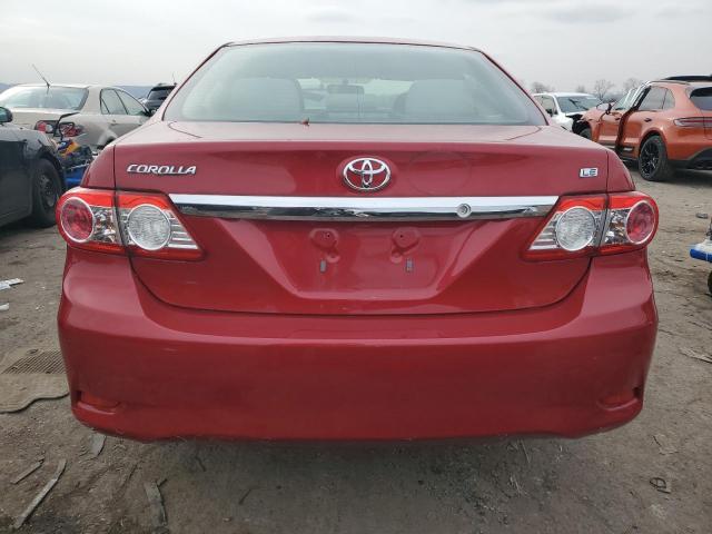 JTDBU4EE4DJ123292 - 2013 TOYOTA COROLLA BASE 红色 照片 6