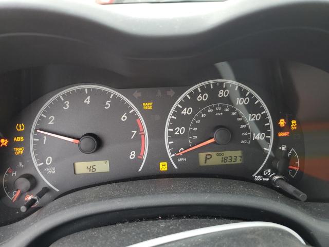 JTDBU4EE4DJ123292 - 2013 TOYOTA COROLLA BASE 红色 照片 9