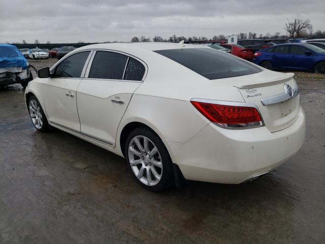 1G4GE5GV3AF312547 - 2010 BUICK LACROSSE CXS WHITE photo 2