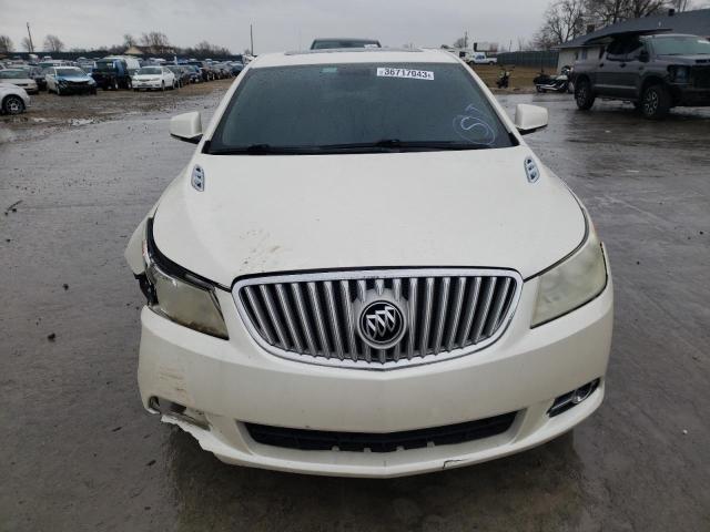 1G4GE5GV3AF312547 - 2010 BUICK LACROSSE CXS WHITE photo 5