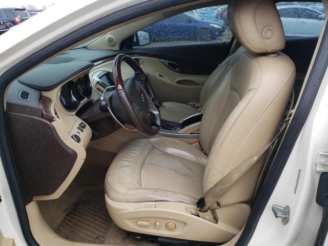 1G4GE5GV3AF312547 - 2010 BUICK LACROSSE CXS WHITE photo 7