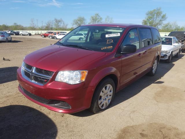 2C4RDGBG9FR682499 - 2015 DODGE GRAND CARAVAN SE  photo 2