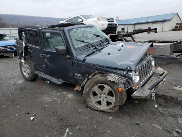1J4GA59158L525838 - 2008 JEEP WRANGLER U SAHARA GRAY photo 4
