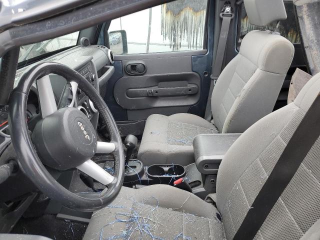 1J4GA59158L525838 - 2008 JEEP WRANGLER U SAHARA GRAY photo 7