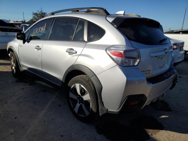 JF2GPBLC3GH206101 - 2016 SUBARU CROSSTREK 2.0I HYBRID TOURING SILVER photo 2