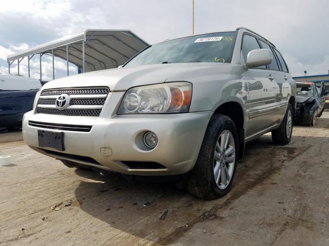 JTEEW21A060008711 - 2006 TOYOTA HIGHLANDER HYBRID  photo 2