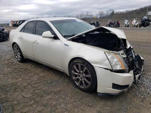 1G6DT57V590129178 - 2009 CADILLAC CTS HI FEATURE V6 WHITE photo 4