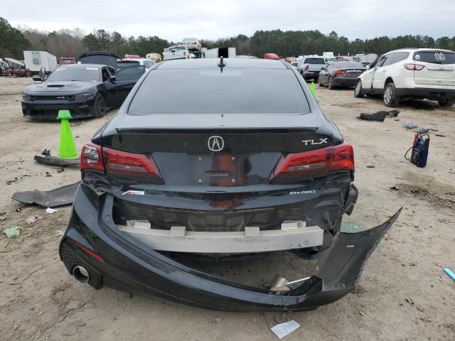 19UUB3F66KA003752 - 2019 ACURA TLX TECHNOLOGY BLACK photo 6