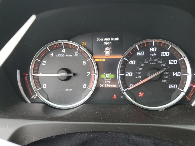 19UUB3F66KA003752 - 2019 ACURA TLX TECHNOLOGY BLACK photo 9