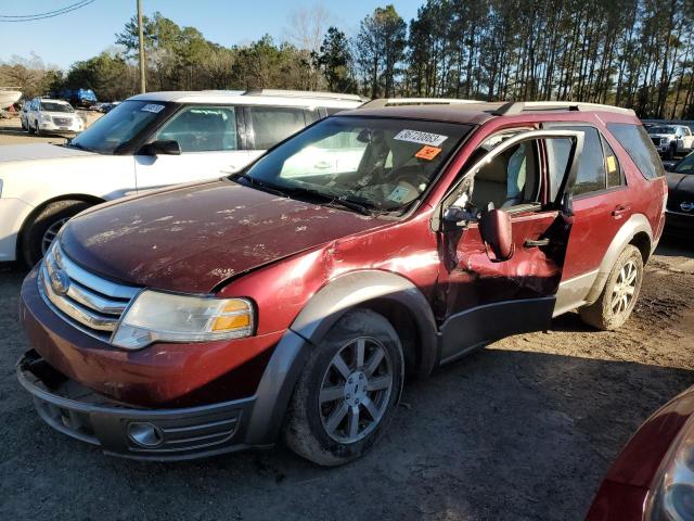 1FMDK02WX8GA37004 - 2008 FORD TAURUS X SEL MAROON photo 1