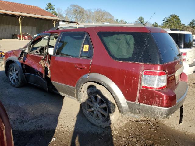 1FMDK02WX8GA37004 - 2008 FORD TAURUS X SEL MAROON photo 2