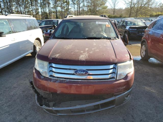 1FMDK02WX8GA37004 - 2008 FORD TAURUS X SEL MAROON photo 5