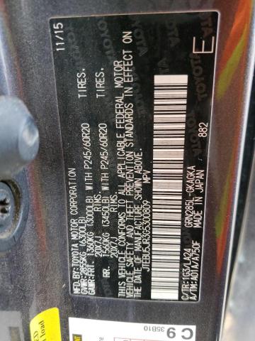 JTEBU5JR3G5300809 - 2016 TOYOTA 4RUNNER SR5/SR5 PREMIUM 灰色 照片 13