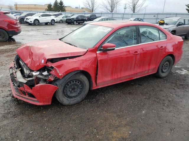 3VW2K7AJ5FM355235 - 2015 VOLKSWAGEN JETTA BASE 红色 照片 1