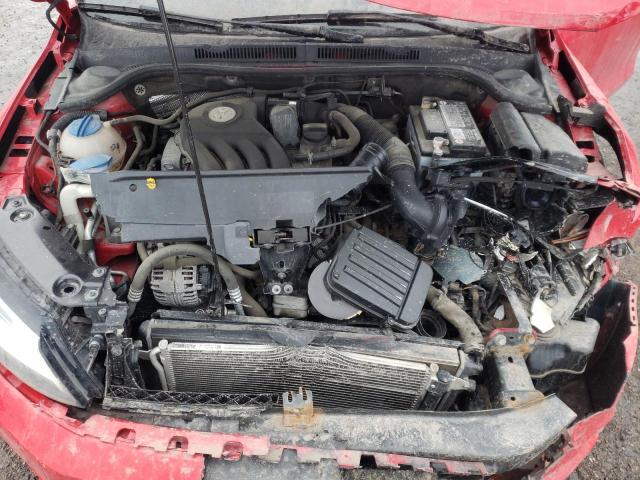 3VW2K7AJ5FM355235 - 2015 VOLKSWAGEN JETTA BASE 红色 照片 11