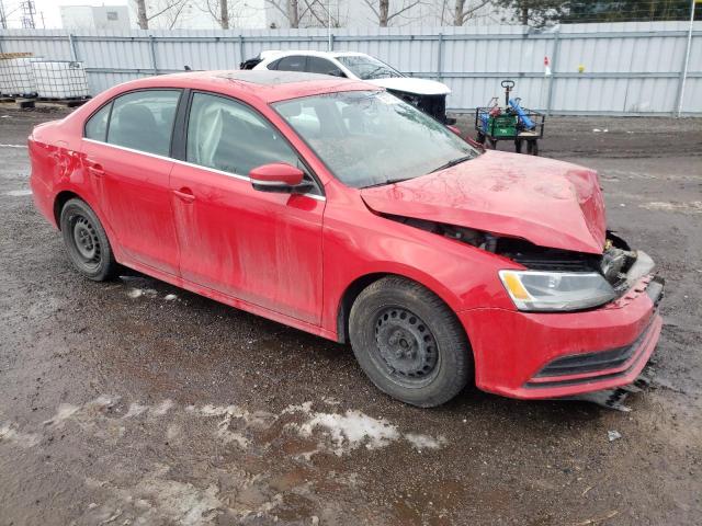 3VW2K7AJ5FM355235 - 2015 VOLKSWAGEN JETTA BASE 红色 照片 4