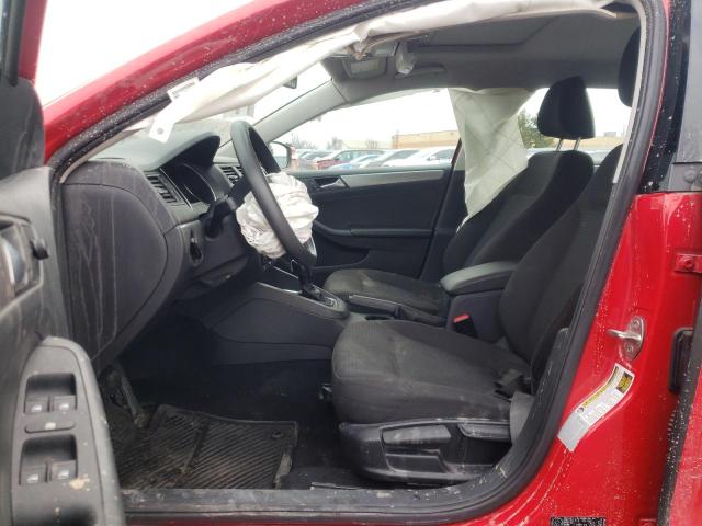 3VW2K7AJ5FM355235 - 2015 VOLKSWAGEN JETTA BASE 红色 照片 7