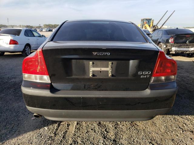 YV1RS58DX32236938 - 2003 VOLVO S60 2.4T BLACK photo 6