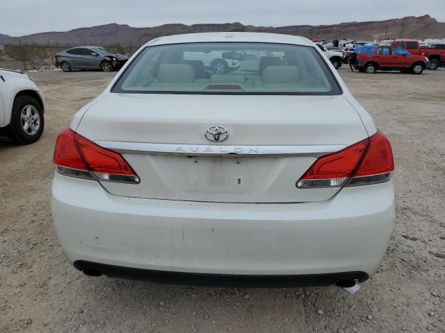 4T1BK3DB8BU410780 - 2011 TOYOTA AVALON BASE WHITE photo 6