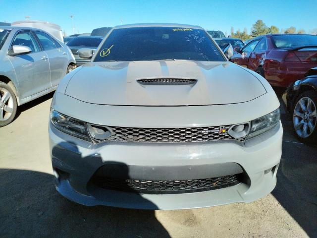 2C3CDXGJ3KH576290 - 2019 DODGE CHARGER SCAT PACK GRAY photo 5