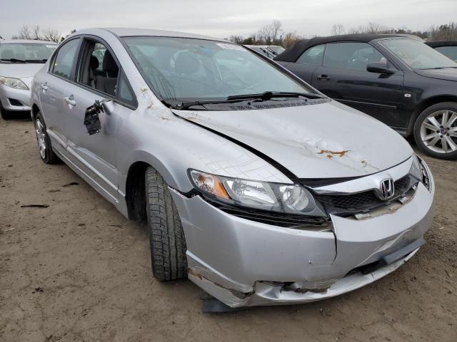 2HGFA16599H349572 - 2009 HONDA CIVIC LX SILVER photo 4