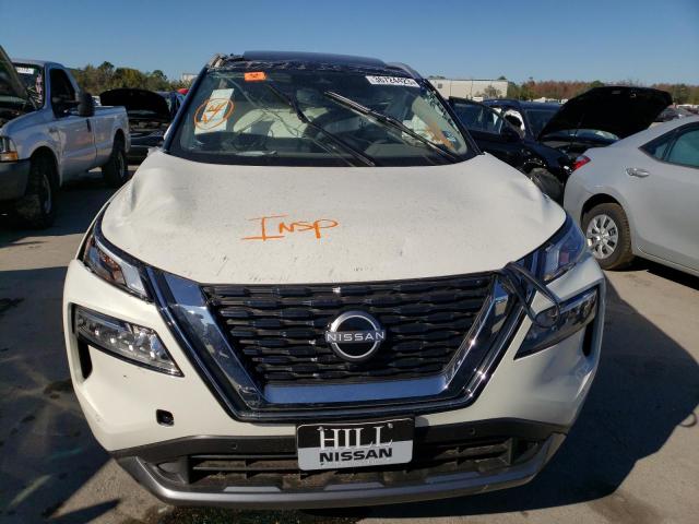 JN8BT3CA2PW406654 - 2023 NISSAN ROGUE SL WHITE photo 5